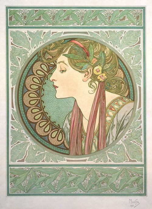 Reading a Belle Époque Poster