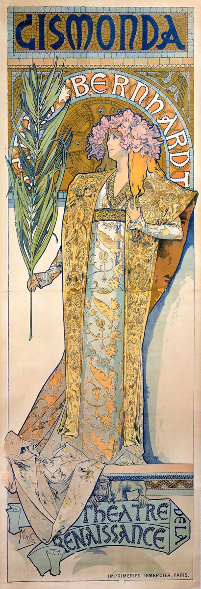 Alphonse Mucha and the Birth of Art Nouveau