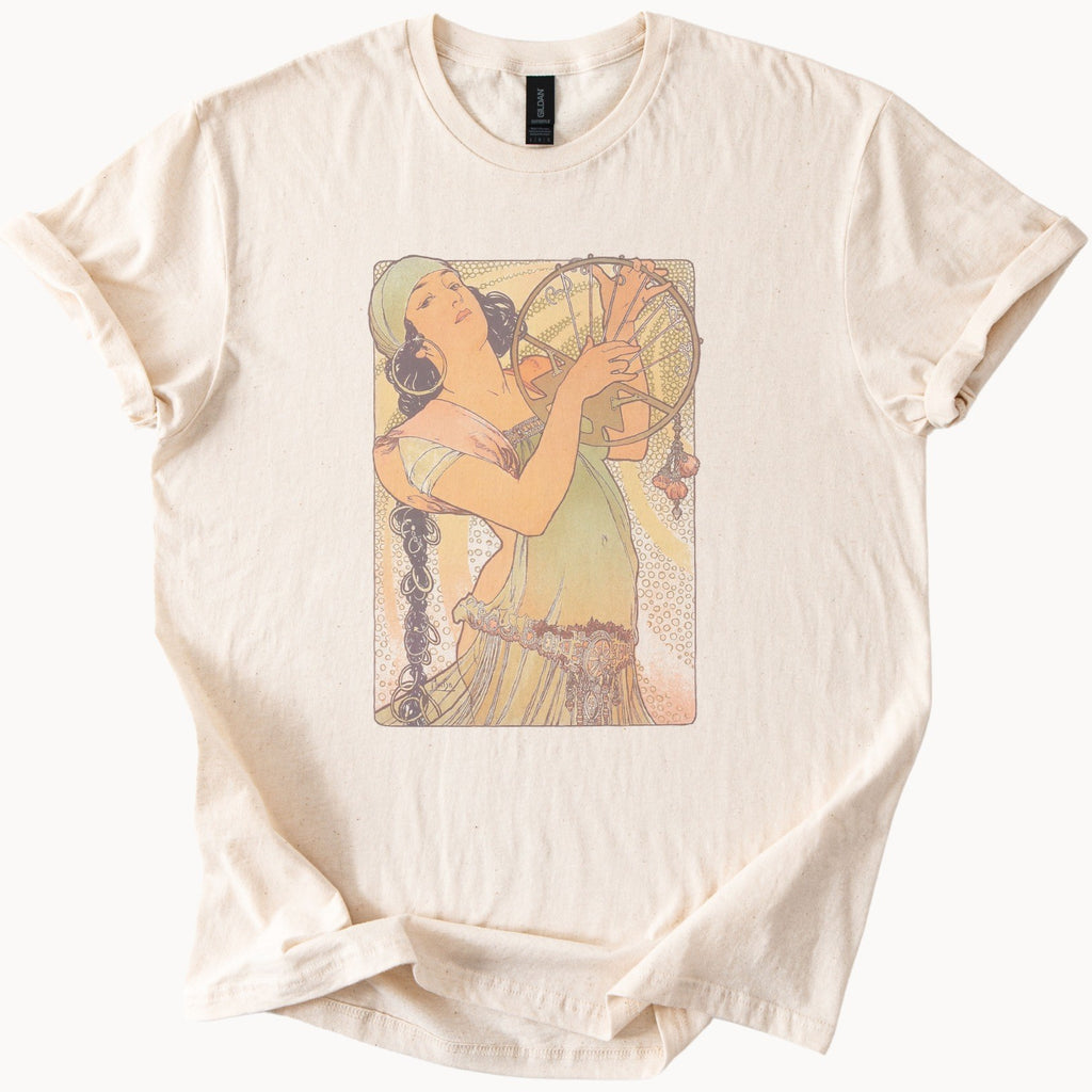 Alphonse Mucha — Salomé (1897) Vintage Art Nouveau Tee