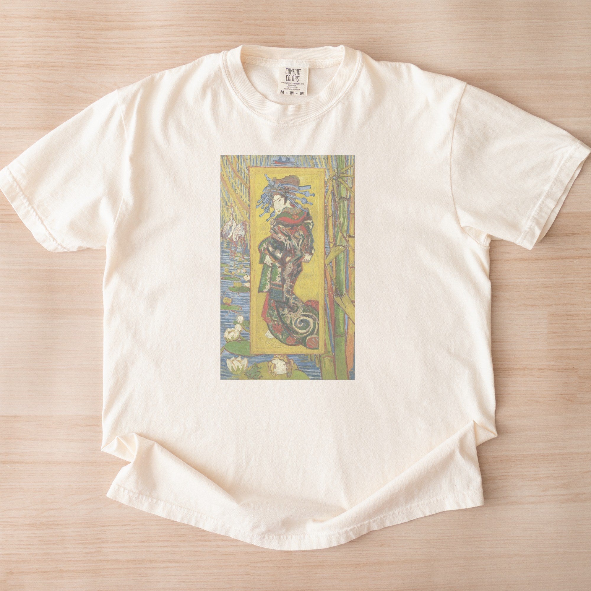 Vincent van Gogh — Courtisane (after Eisen) (1887) Japonisme Fine Art Tee