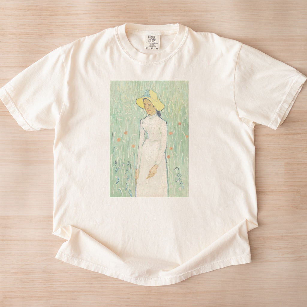 Vincent van Gogh — Girl in White (1890) Post-Impressionist Portrait Tee