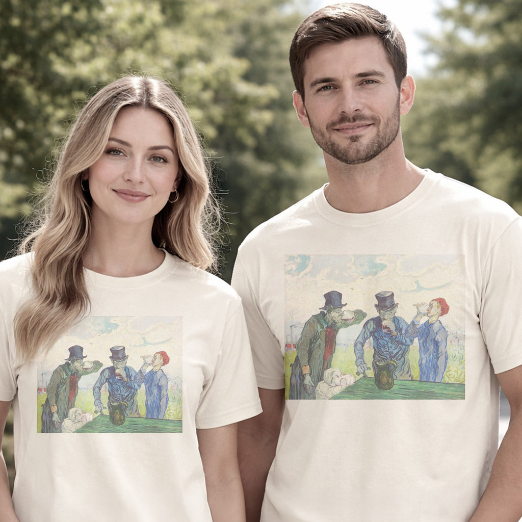 Vincent van Gogh — The Drinkers (1890) Post-Impressionist Fine Art Tee