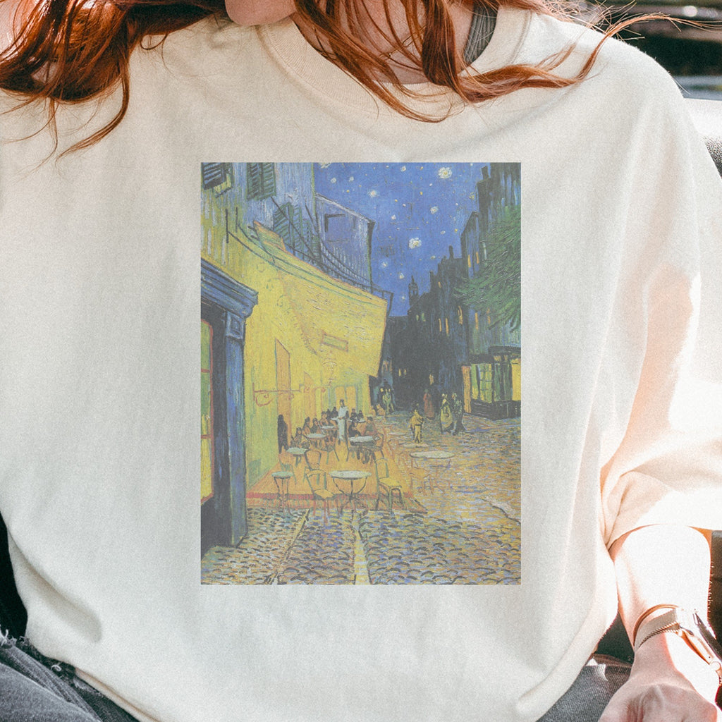 Vincent van Gogh — Café Terrace at Night (1888) Post-Impressionist Art Tee