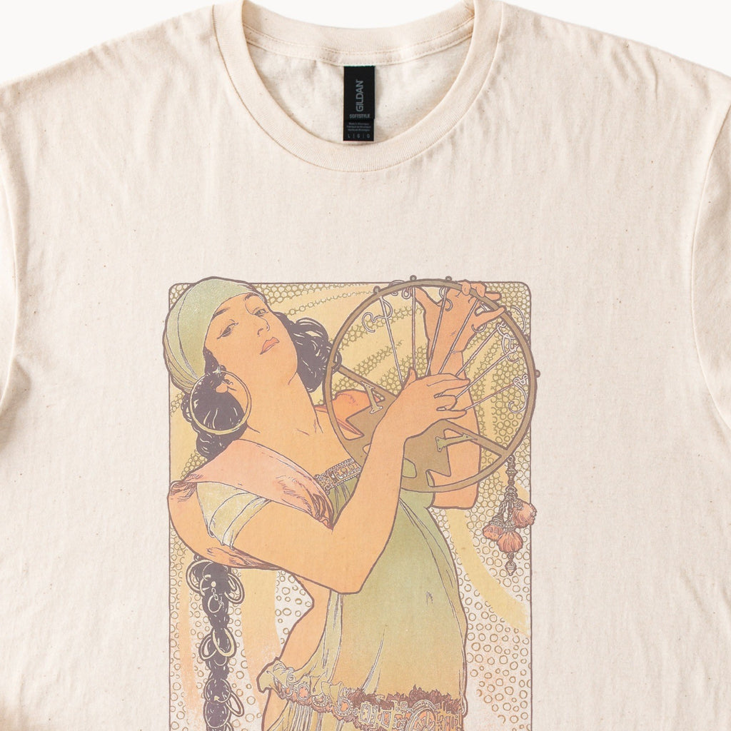 Alphonse Mucha — Salomé (1897) Vintage Art Nouveau Tee