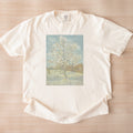 Vincent van Gogh — The Pink Peach Tree (1888) Post-Impressionist Blossom Art Tee
