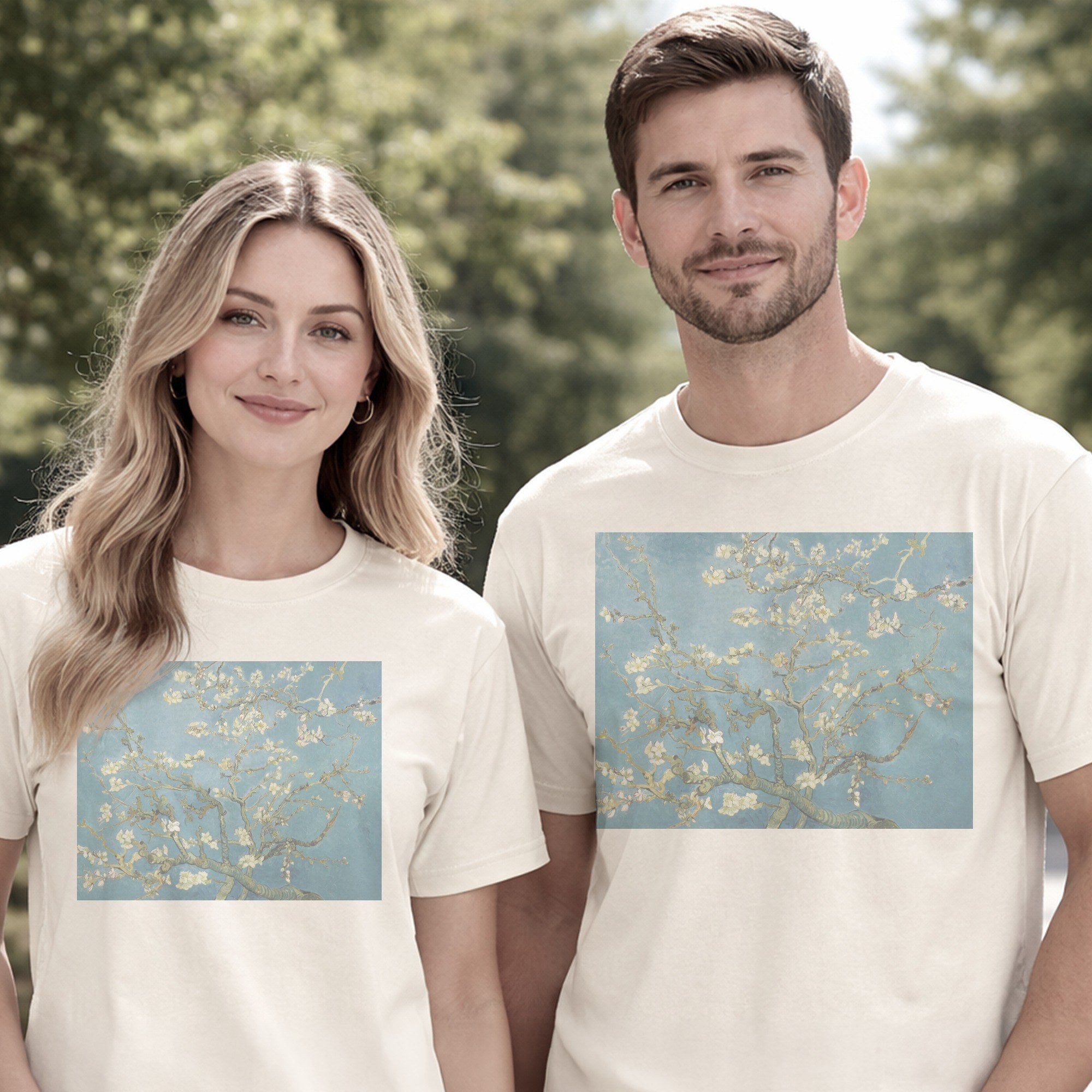 Vincent van Gogh — Almond Blossom (1890) Post-Impressionist Fine Art Tee