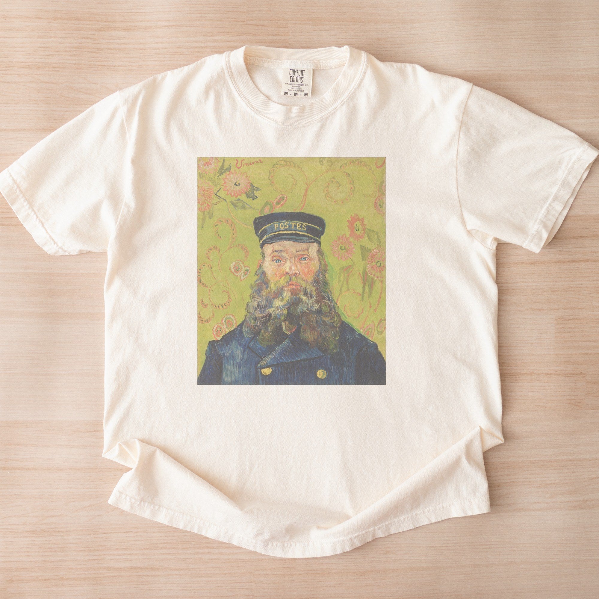 Vincent van Gogh — The Postman (Joseph Roulin) (1888) Post-Impressionist Portrait Tee