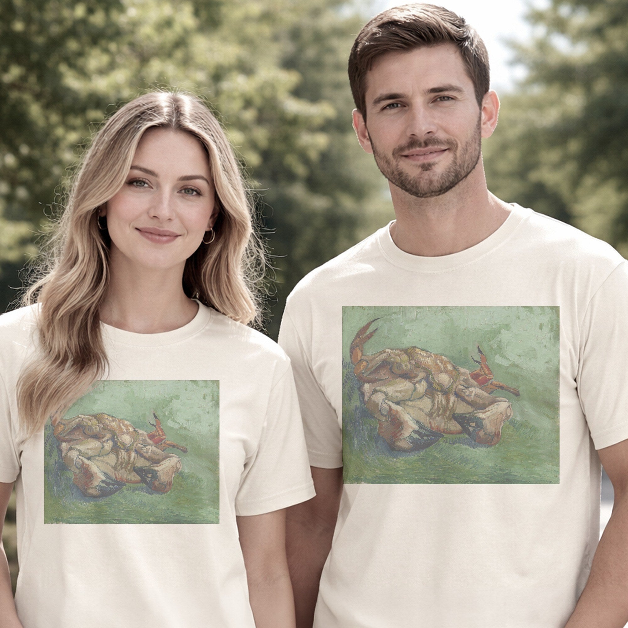 Vincent van Gogh — Crab on its Back (1888) Post-Impressionist Still Life Tee