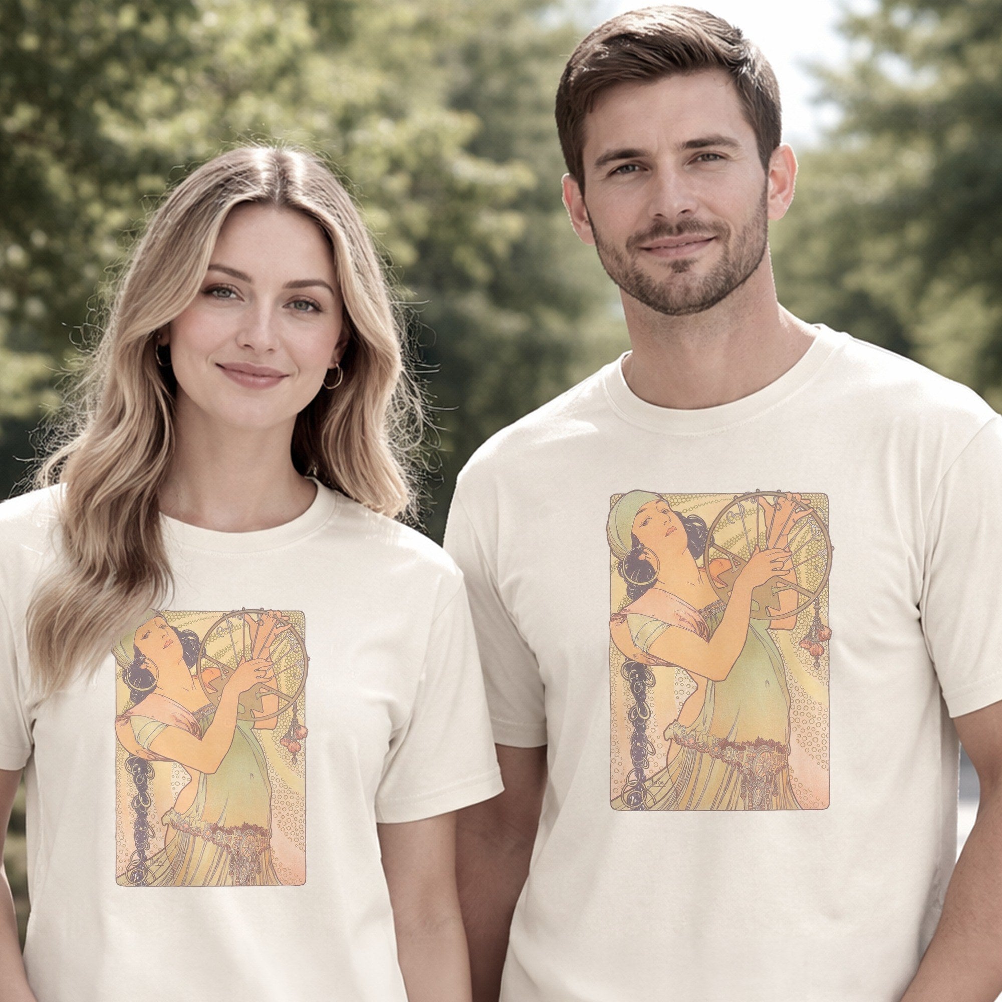 Alphonse Mucha — Salomé (1897) Vintage Art Nouveau Tee