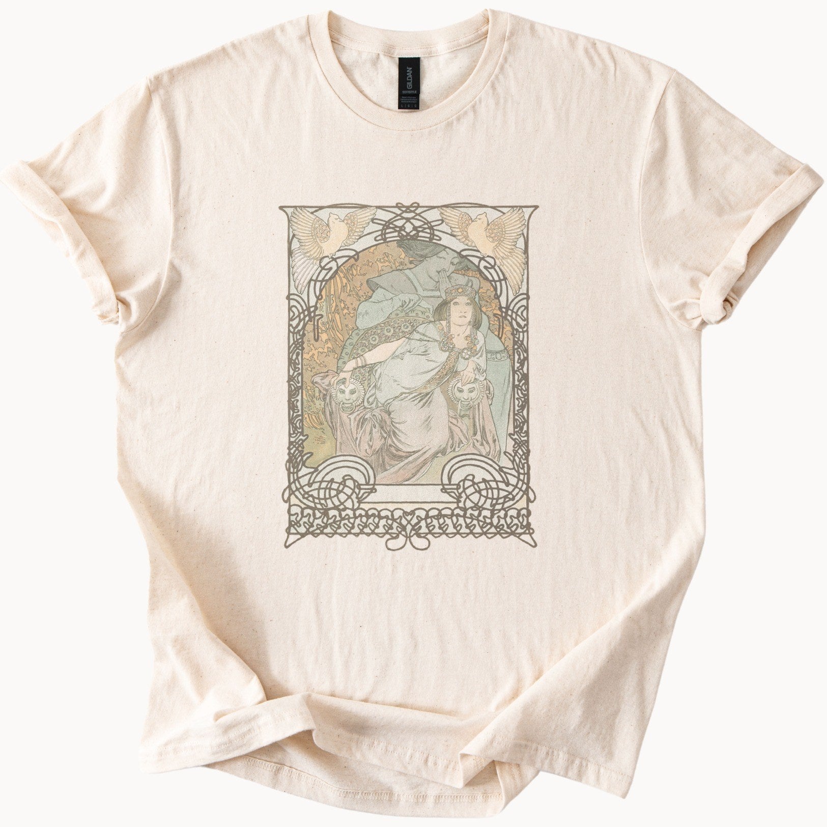 Alphonse Mucha — Ilsée, Princesse de Tripoli (1897) Vintage Art Nouveau Illustration Tee
