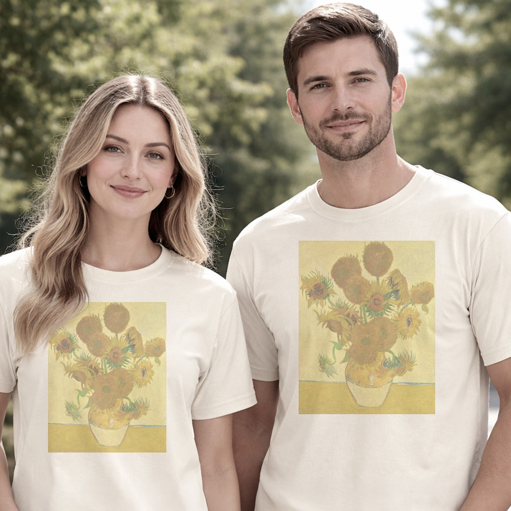 Vincent van Gogh — Sunflowers (1888) Post-Impressionist Still Life Tee