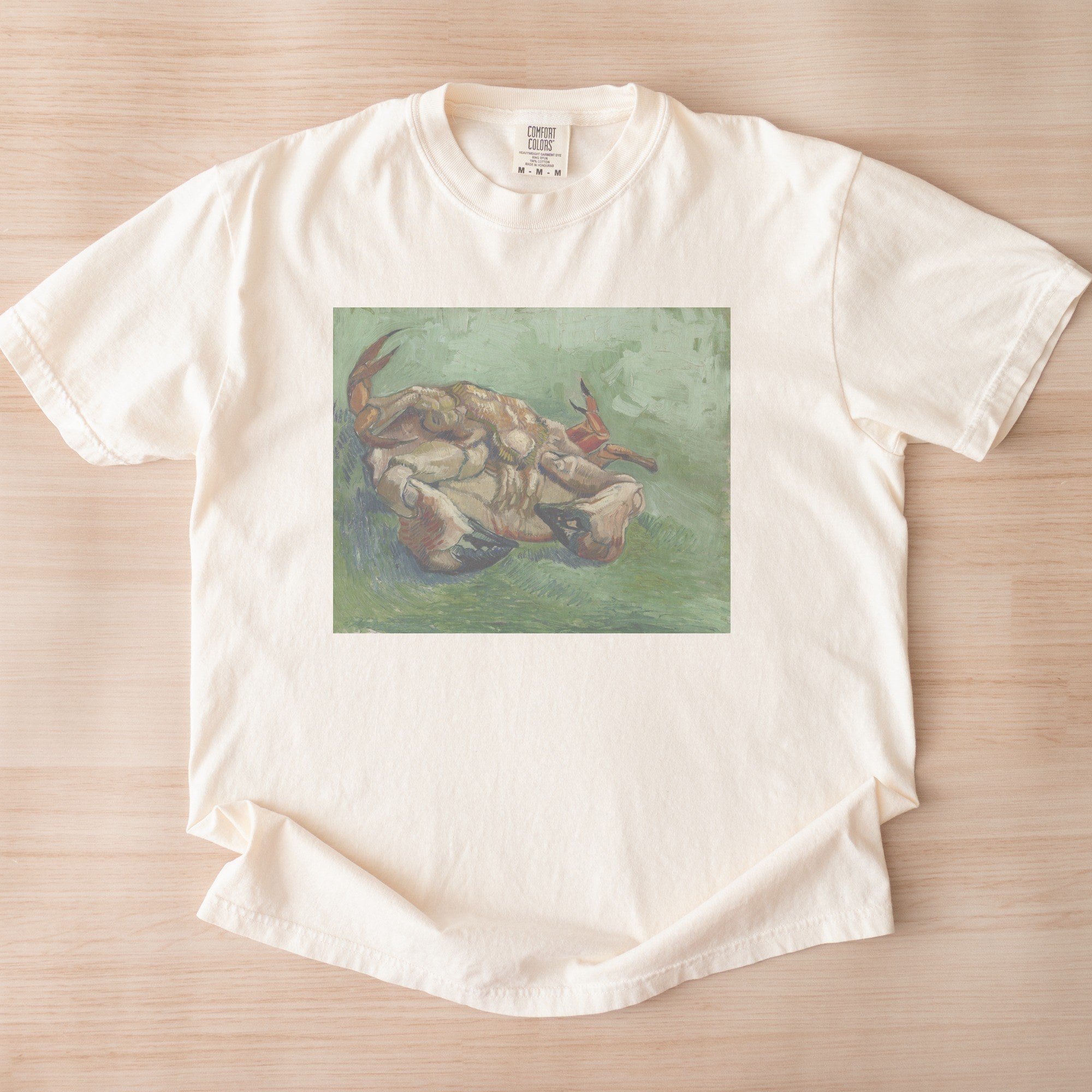 Vincent van Gogh — Crab on its Back (1888) Post-Impressionist Still Life Tee