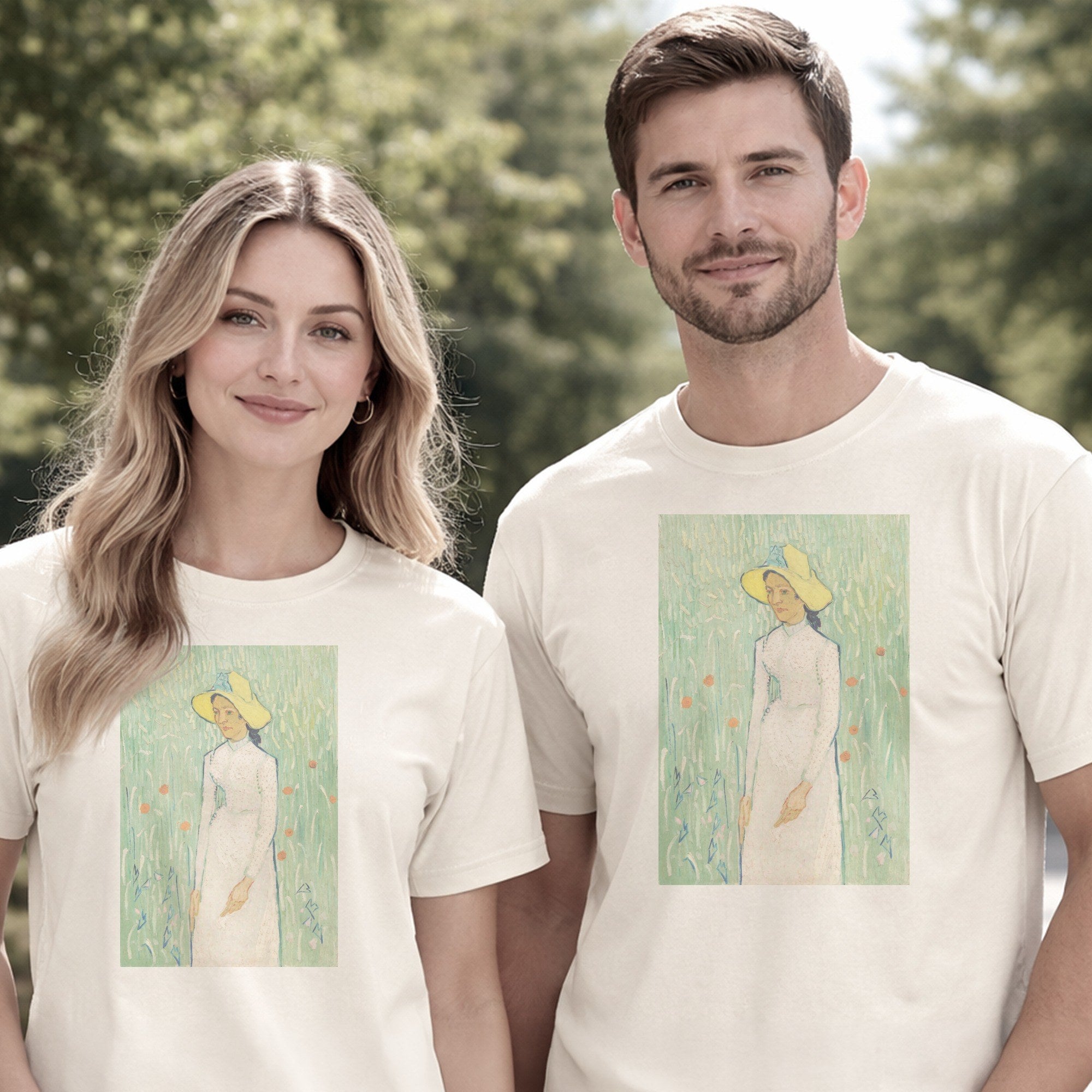 Vincent van Gogh — Girl in White (1890) Post-Impressionist Portrait Tee
