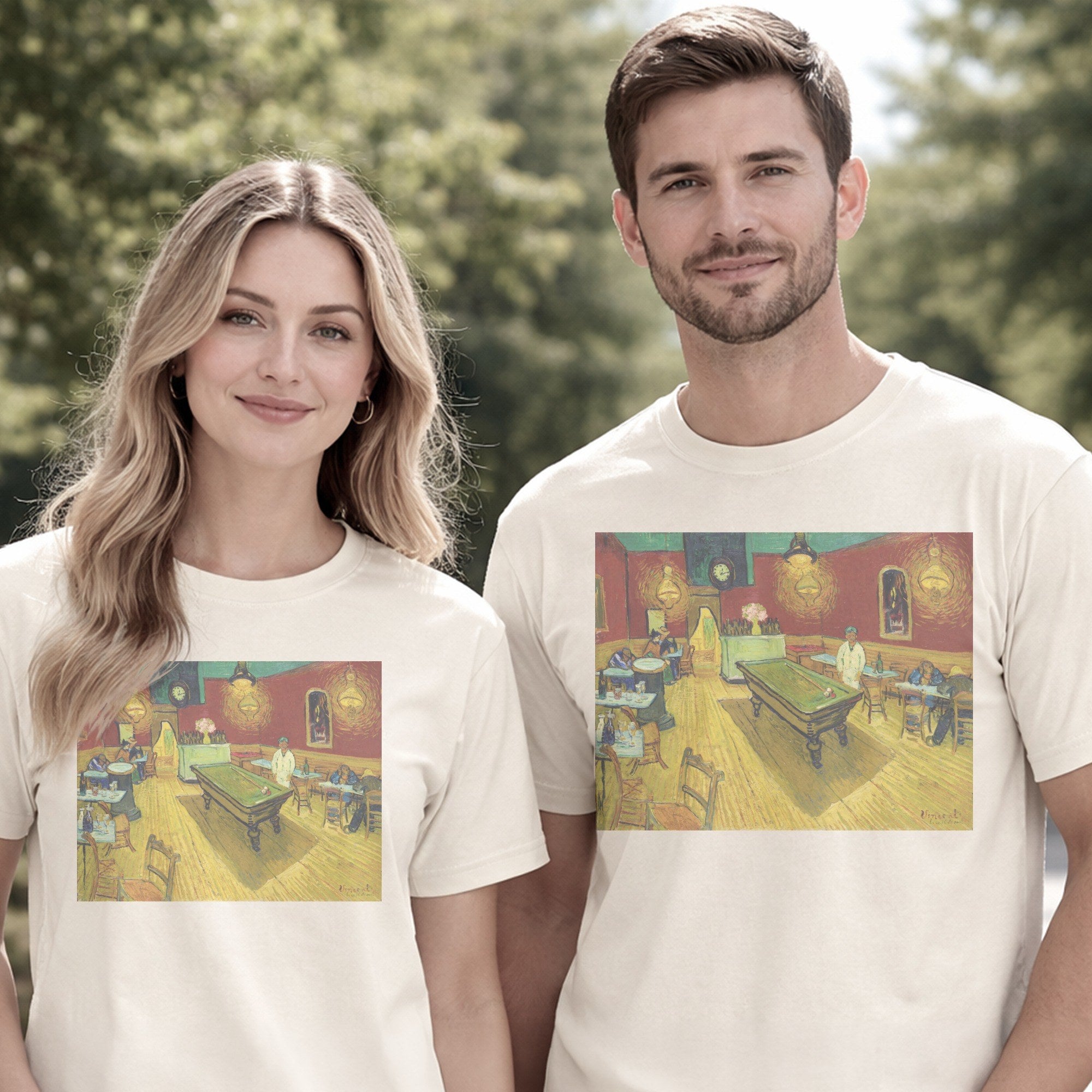 Vincent van Gogh — The Night Café (Le Café de Nuit) (1888) Post-Impressionist Art Tee