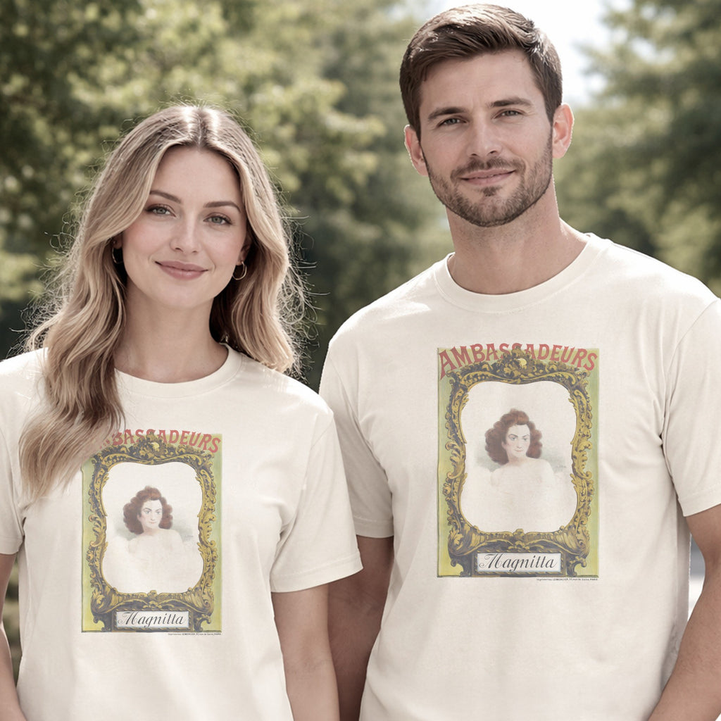 Adolphe Willette — Ambassadeurs: Magnitta (1895) Vintage Belle Époque Poster Tee