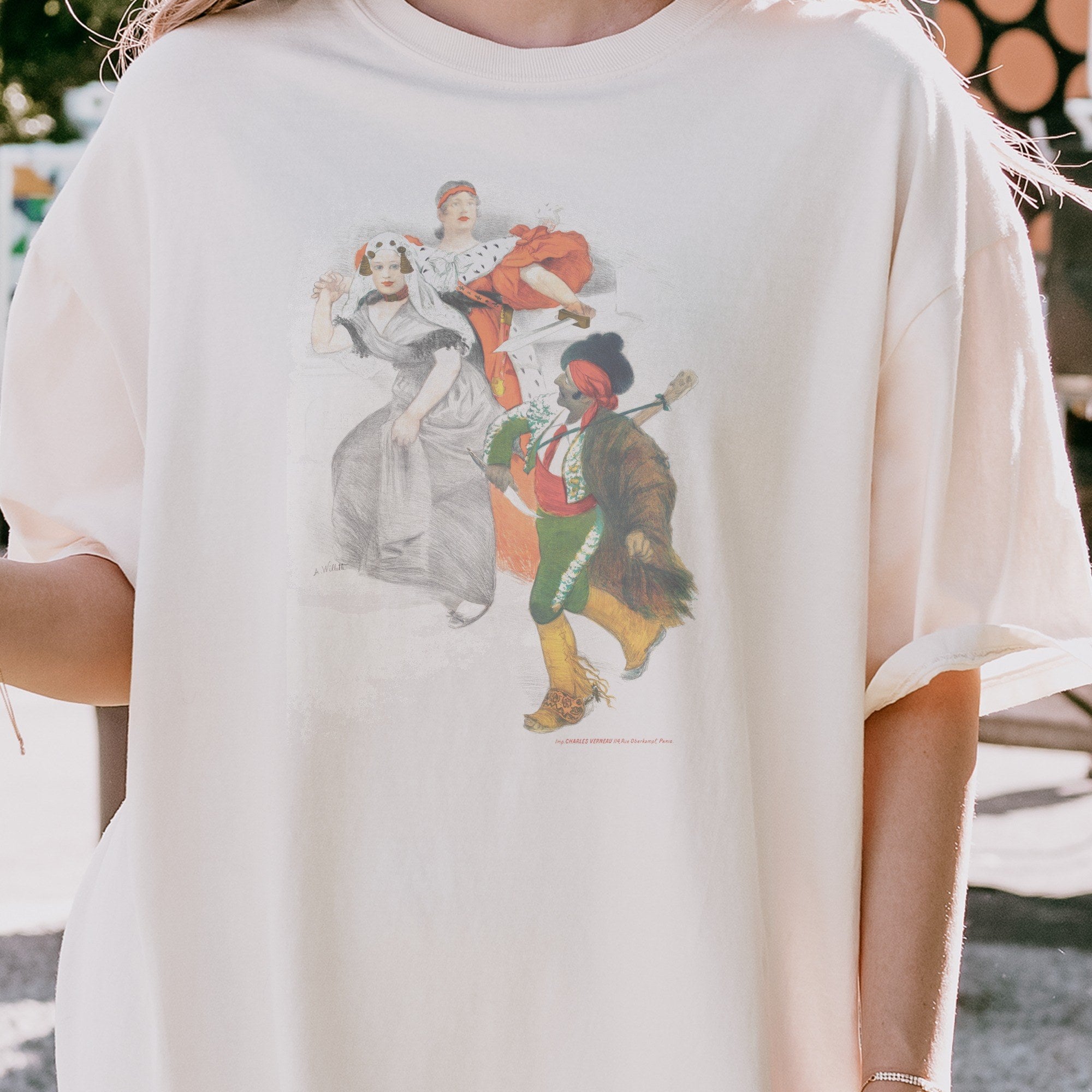Adolphe Willette — Vintage Poster (1894) French Belle Époque Lithograph Tee