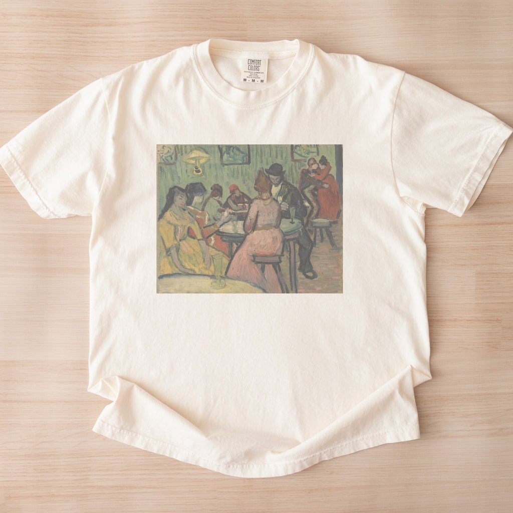 Vincent van Gogh — The Brothel (Le Lupanar) Post-Impressionist Café Interior Tee