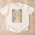 Alphonse Mucha — Zodiac / La Plume (1896) Vintage Art Nouveau Tee