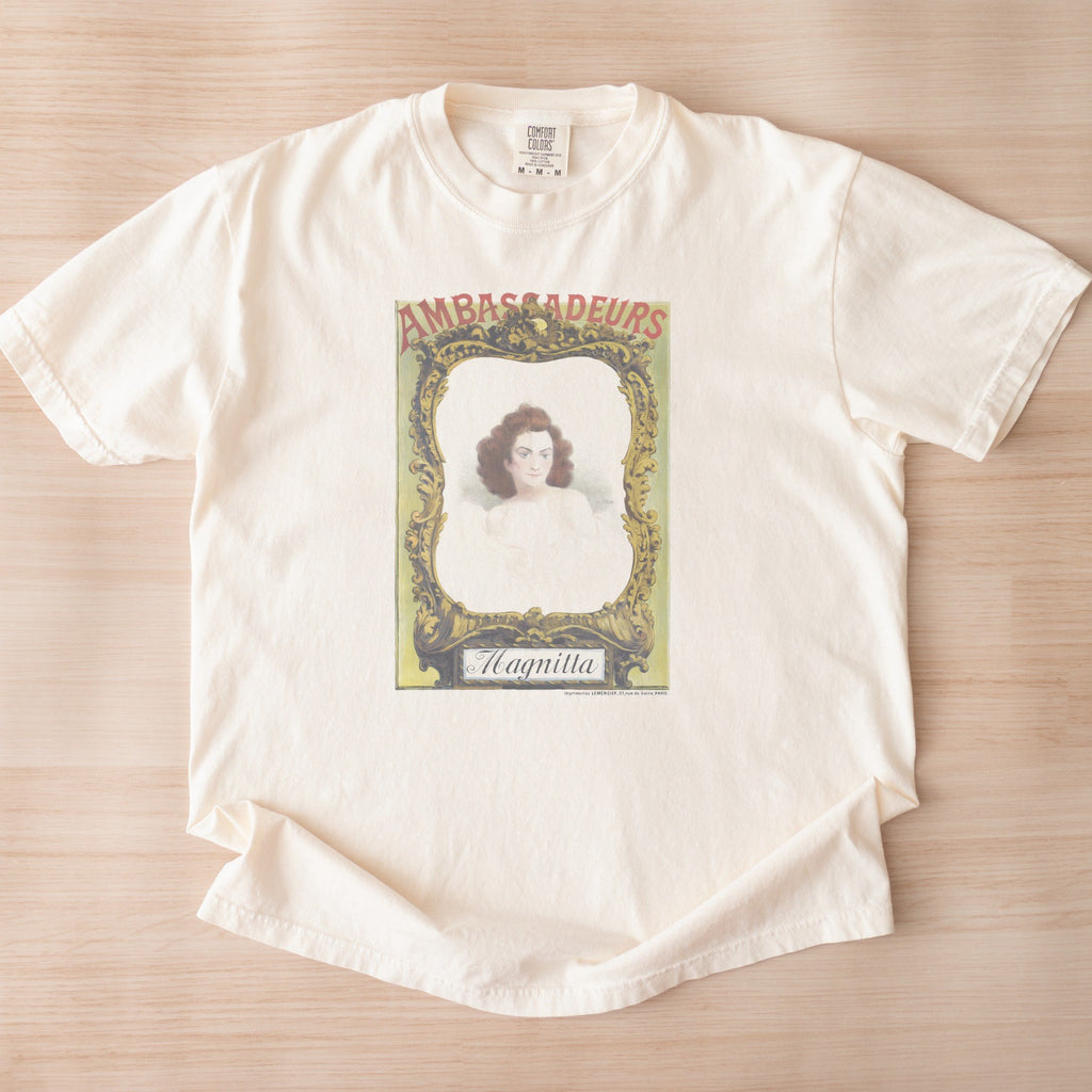Adolphe Willette — Ambassadeurs: Magnitta (1895) Vintage Belle Époque Poster Tee
