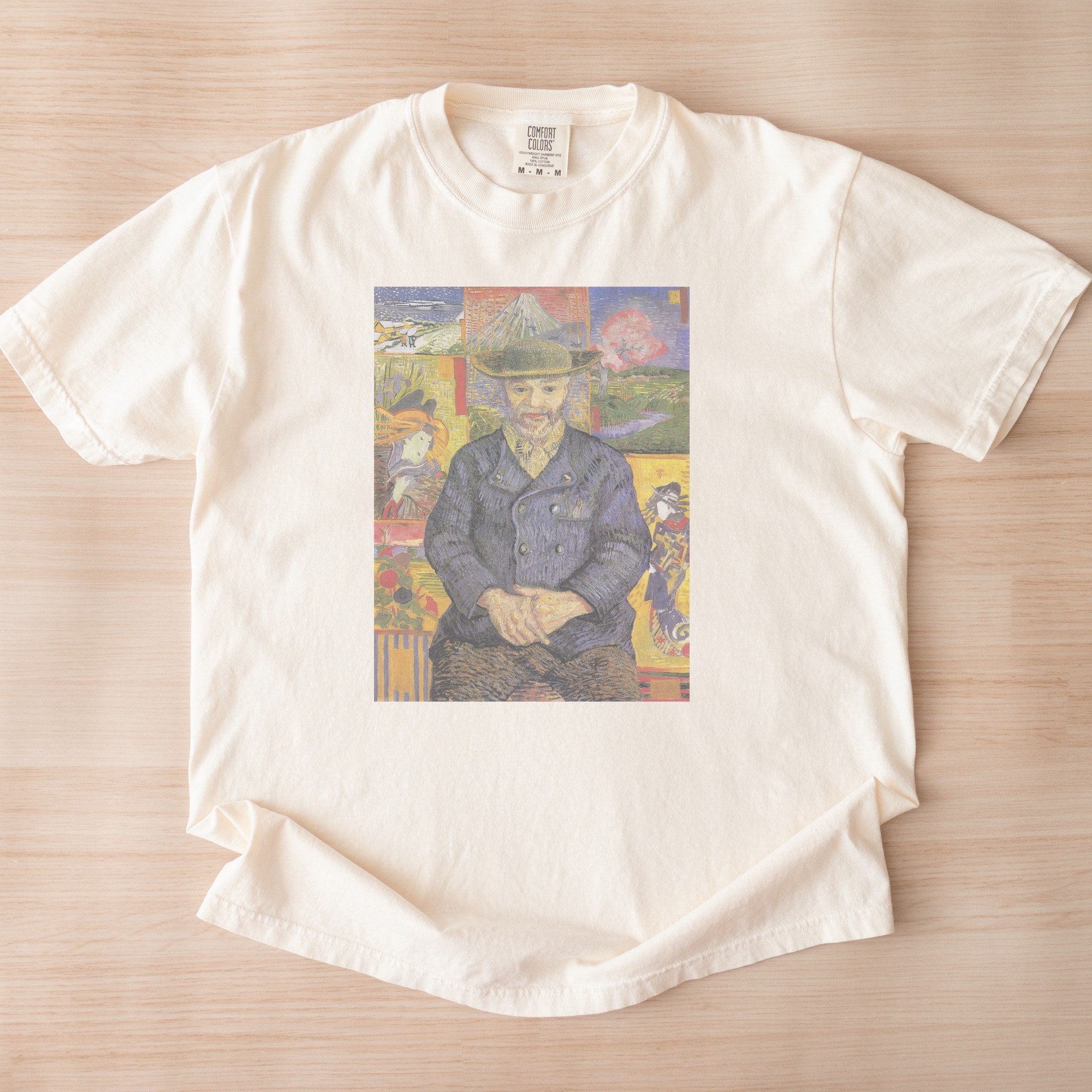 Vincent van Gogh — Portrait of Père Tanguy (1887) Post-Impressionist Fine Art Tee