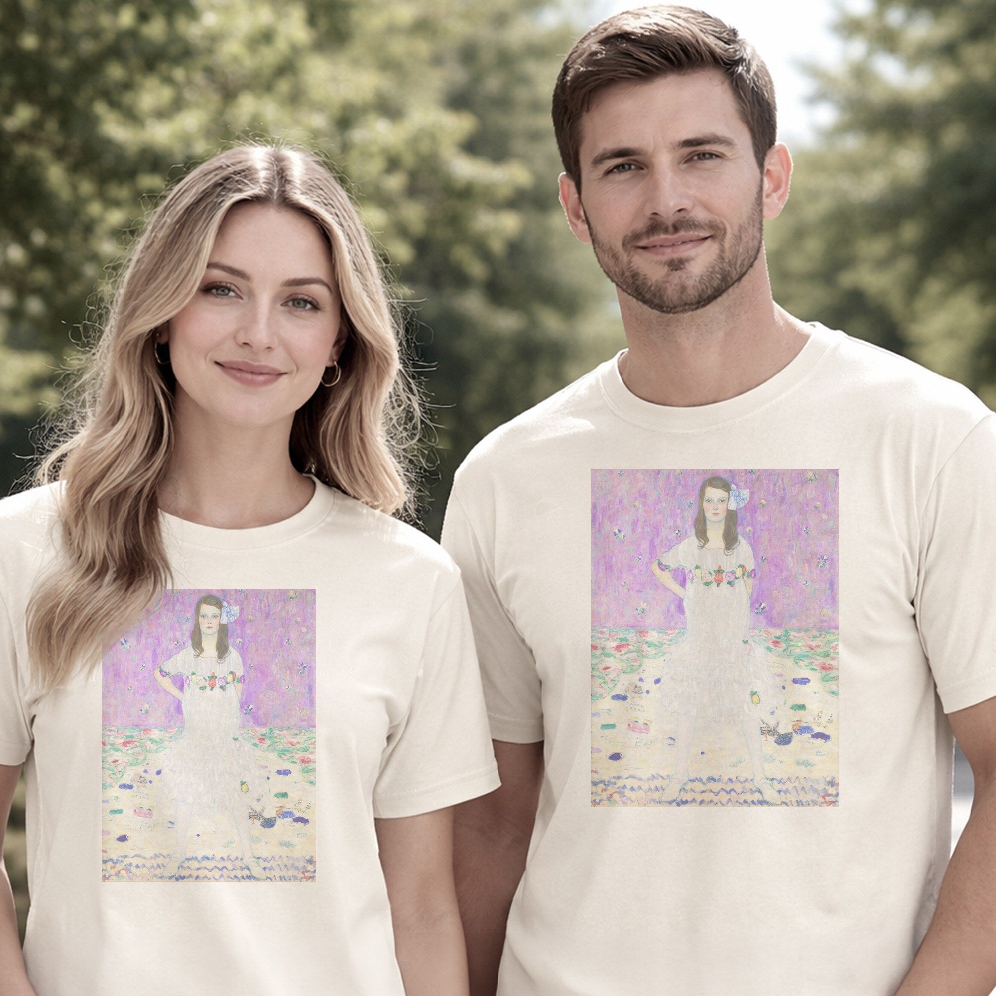 Gustav Klimt — Mäda Primavesi (ca. 1912–1913) Vintage Portrait Art Tee