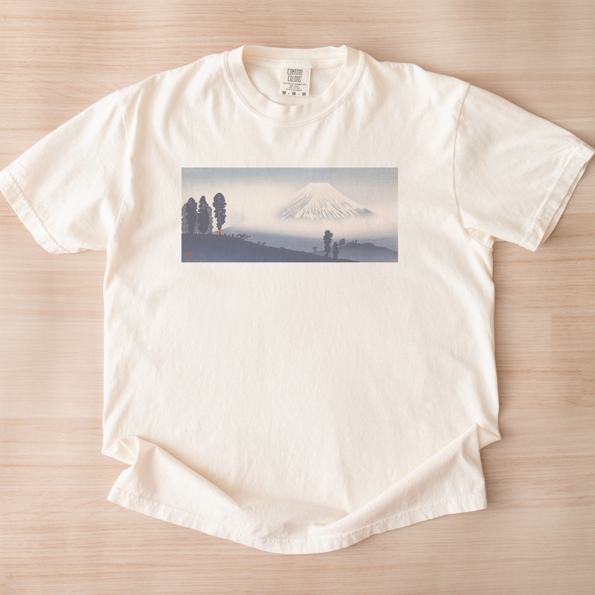 Takahashi Hiroaki (Shōtei) — Mount Fuji (ca. 1932) Japanese Woodblock Print Tee