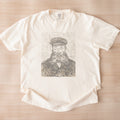 Vincent van Gogh — Portrait of Joseph Roulin (1888) Vintage Pen-and-Ink Portrait Tee