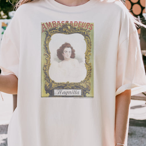 Adolphe Willette — Ambassadeurs: Magnitta (1895) Vintage Belle Époque Poster Tee