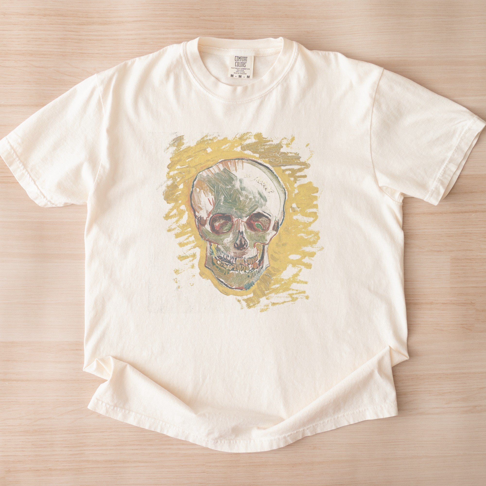 Vincent van Gogh — Skull (1887) Post-Impressionist Painting Tee
