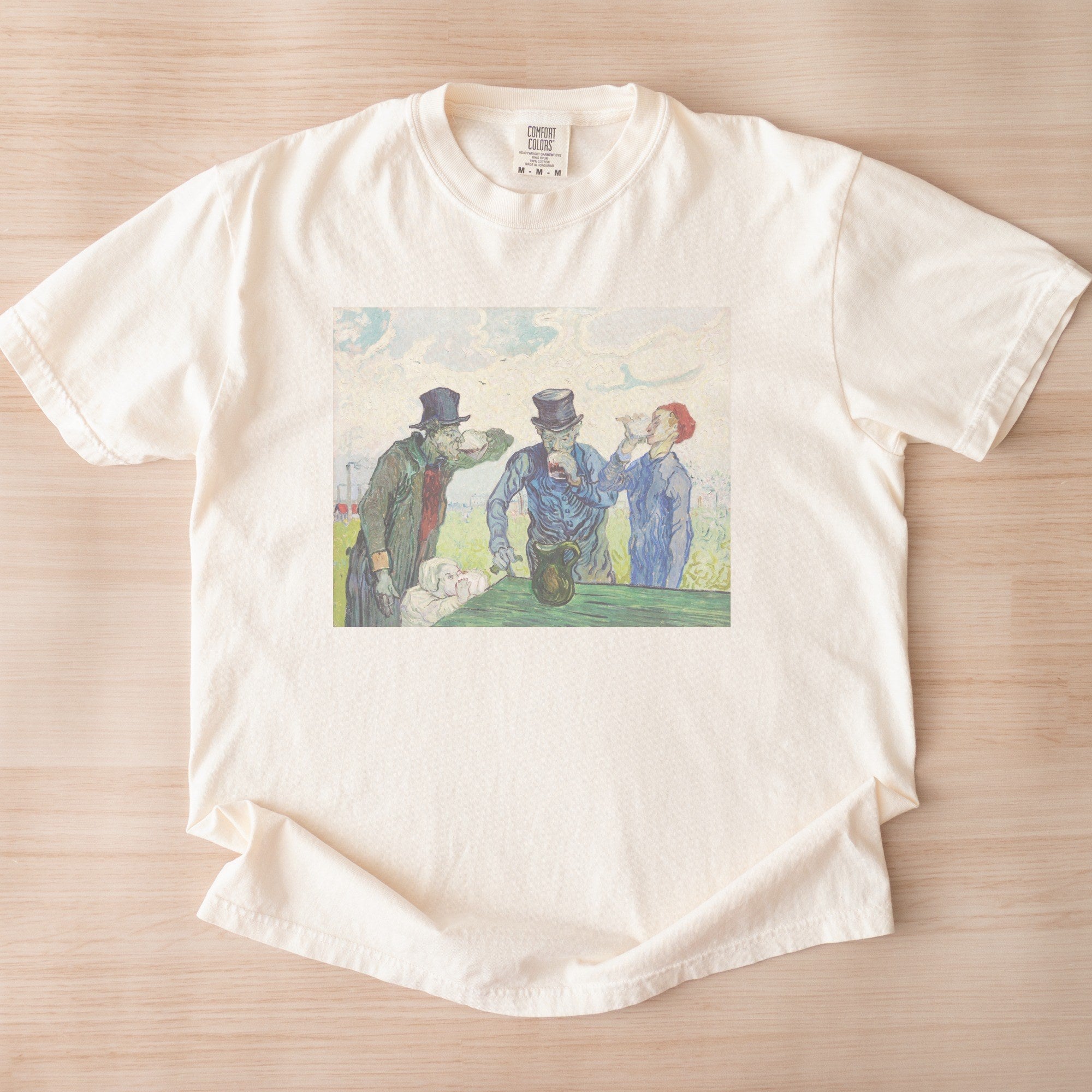 Vincent van Gogh — The Drinkers (1890) Post-Impressionist Fine Art Tee