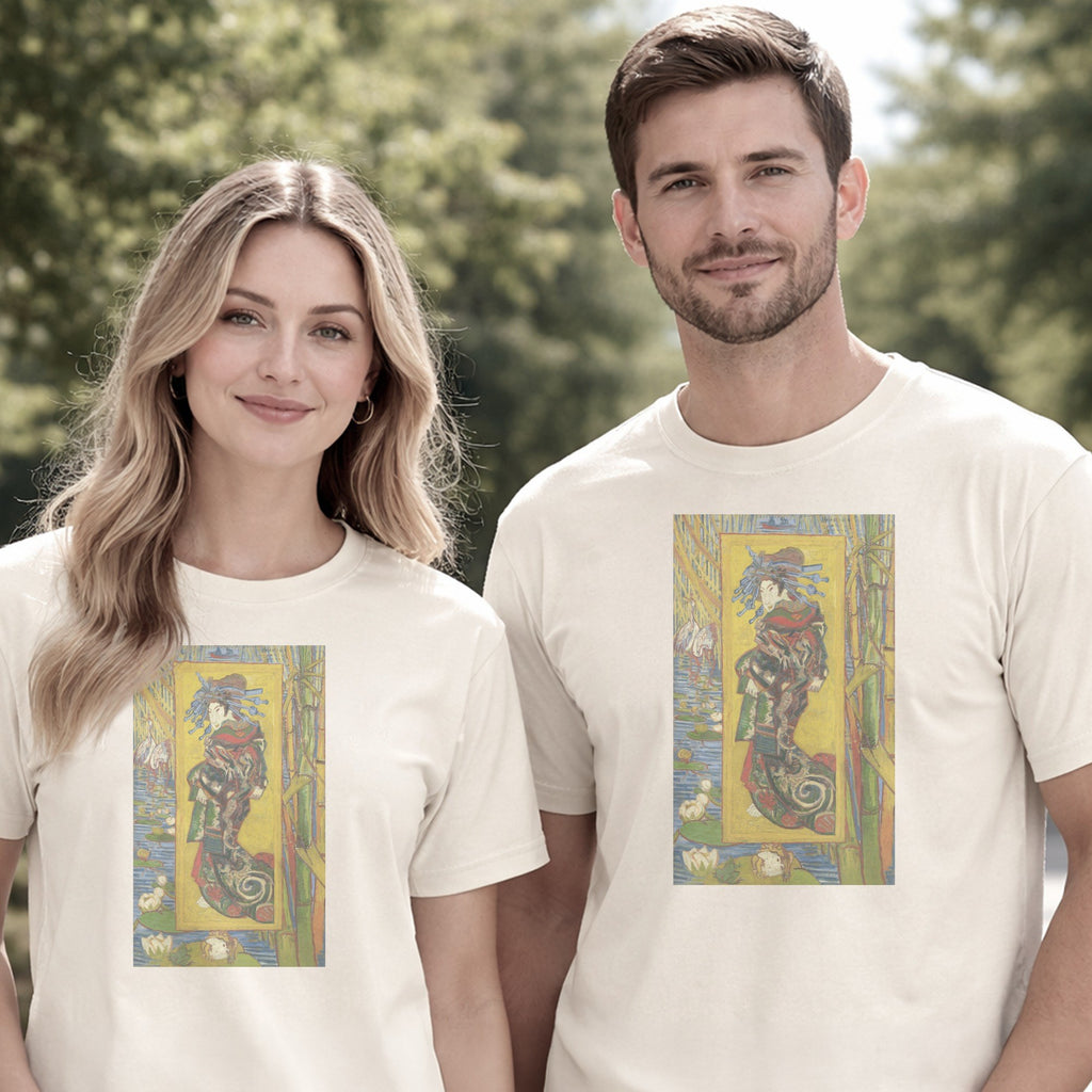 Vincent van Gogh — Courtisane (after Eisen) (1887) Japonisme Fine Art Tee