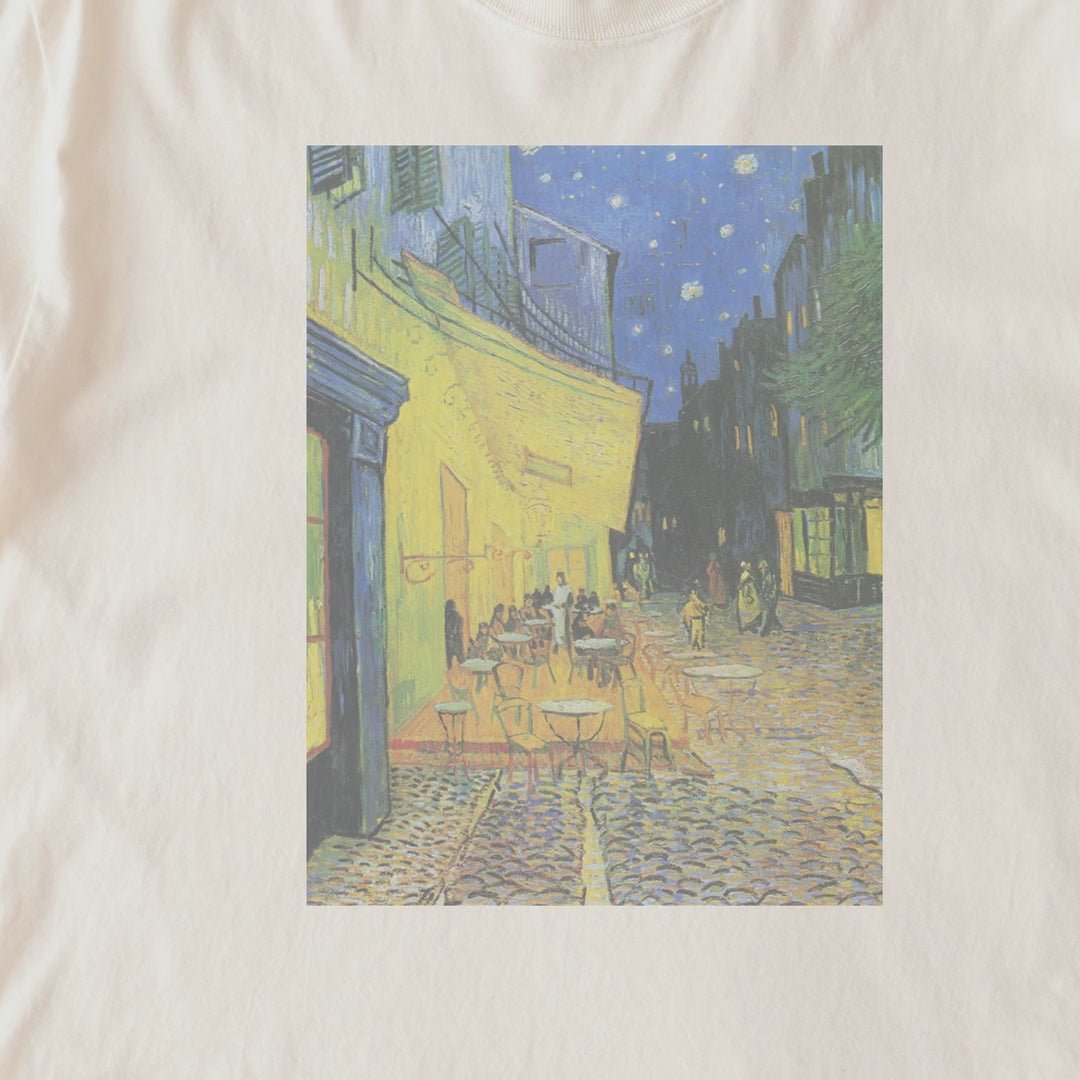 Vincent van Gogh — Café Terrace at Night (1888) Post-Impressionist Art Tee