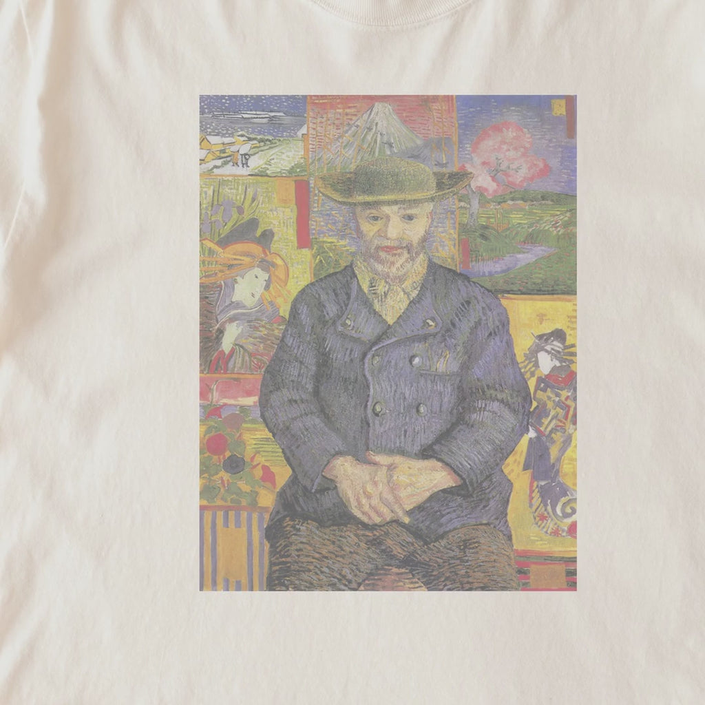 Vincent van Gogh — Portrait of Père Tanguy (1887) Post-Impressionist Fine Art Tee