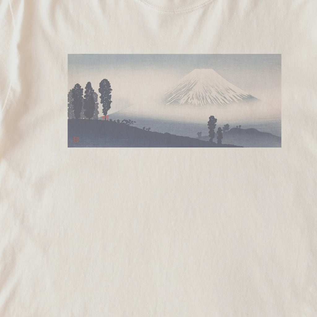 Takahashi Hiroaki (Shōtei) — Mount Fuji (ca. 1932) Japanese Woodblock Print Tee