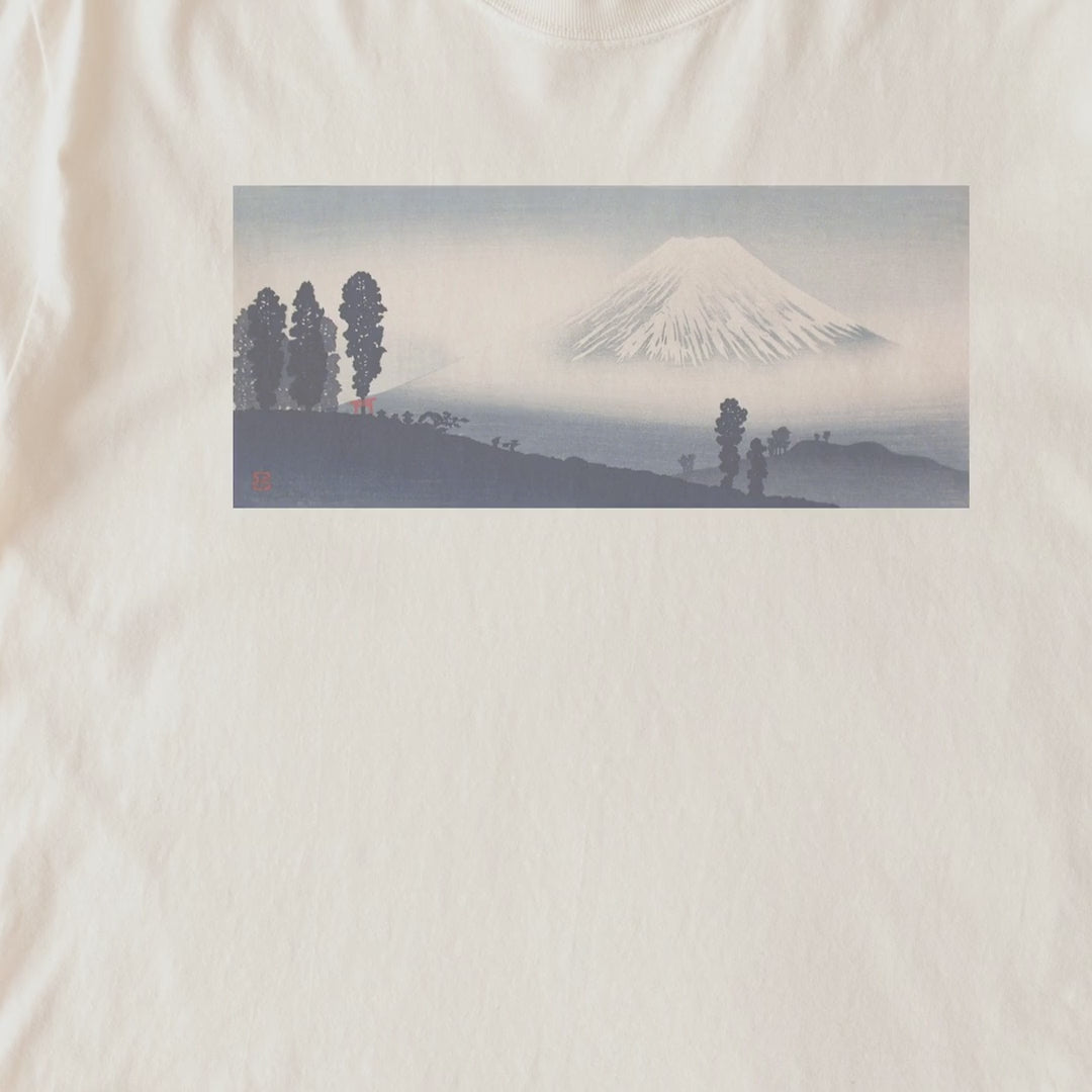 Takahashi Hiroaki (Shōtei) — Mount Fuji (ca. 1932) Japanese Woodblock Print Tee
