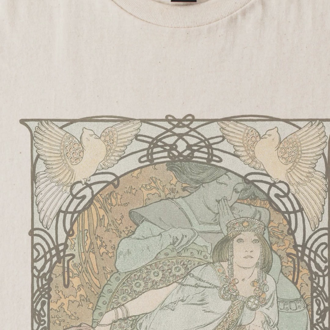 Alphonse Mucha — Ilsée, Princesse de Tripoli (1897) Vintage Art Nouveau Illustration Tee