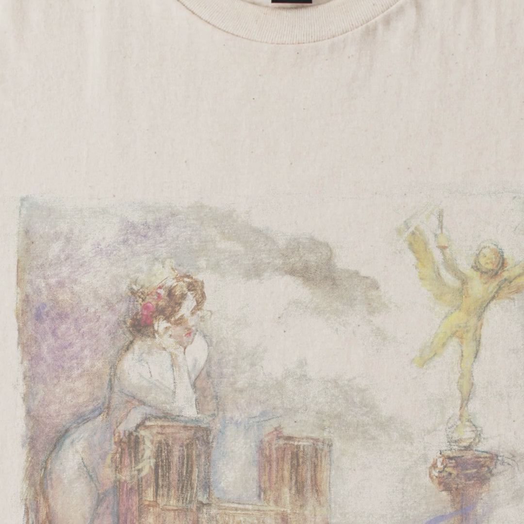 Adolphe Willette — Notre-Dame de Paris (1904) Vintage French Watercolor Tee