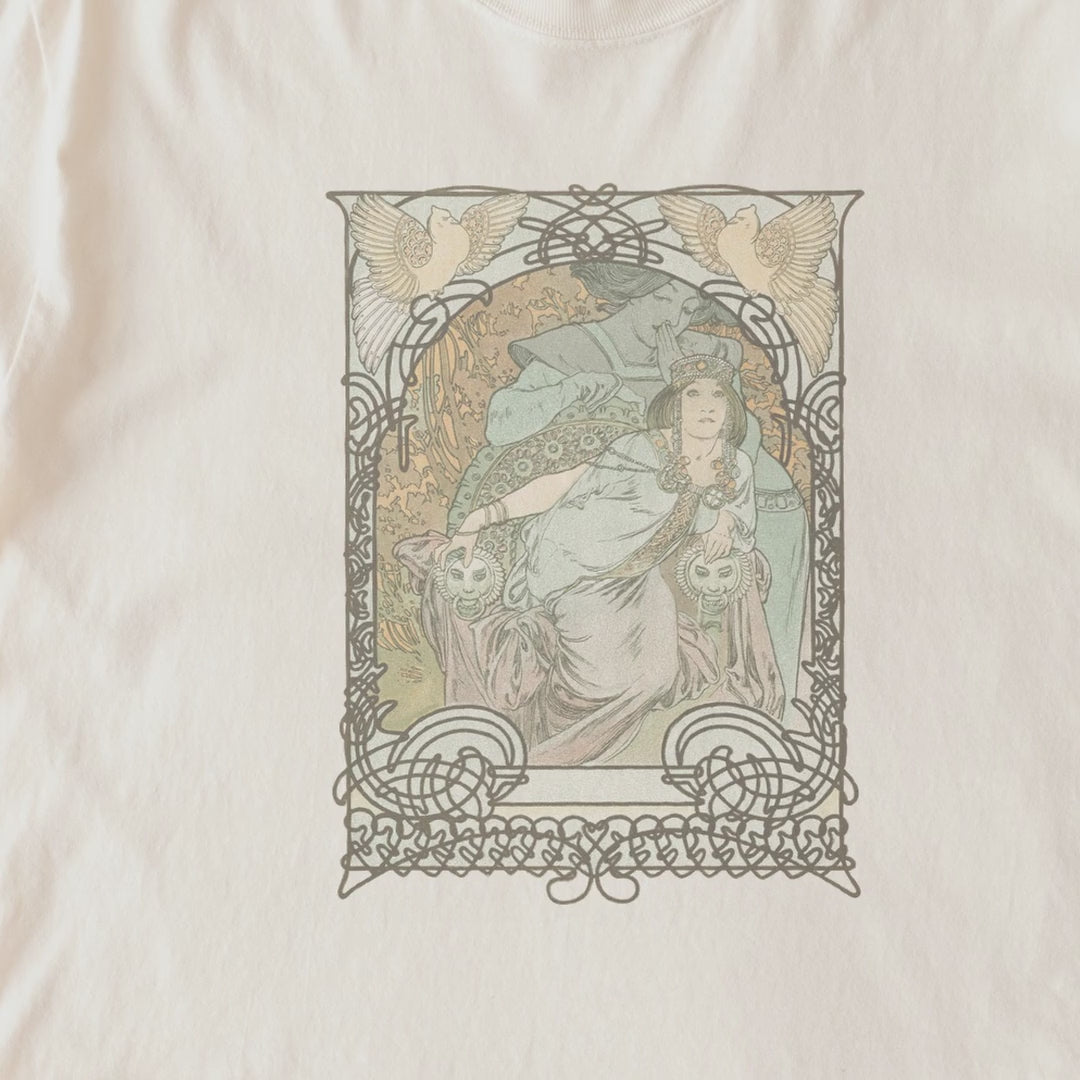 Alphonse Mucha — Ilsée, Princesse de Tripoli (1897) Vintage Art Nouveau Tee