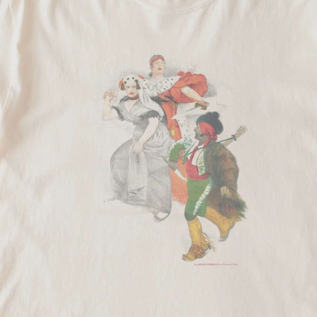 Adolphe Willette — Vintage Poster (1894) French Belle Époque Lithograph Tee