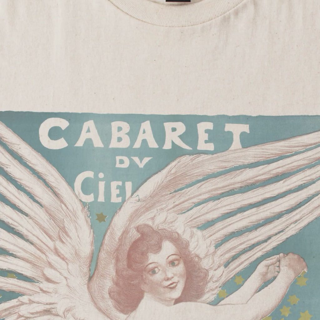 Adolphe Willette — Cabaret du Ciel (c. 1880–1900) Vintage French Cabaret Poster Tee