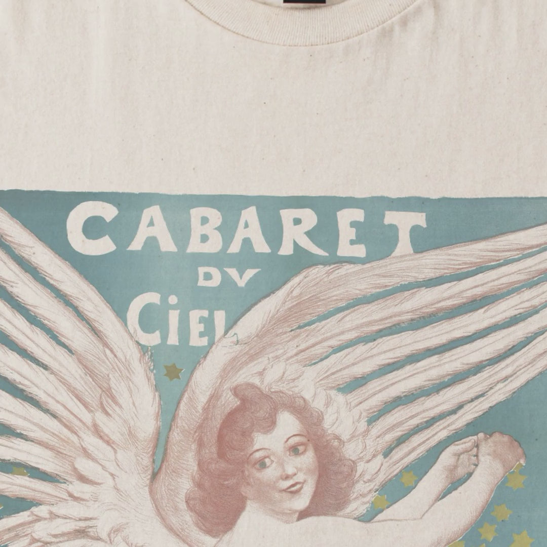 Adolphe Willette — Cabaret du Ciel (c. 1880–1900) Vintage French Cabaret Poster Tee