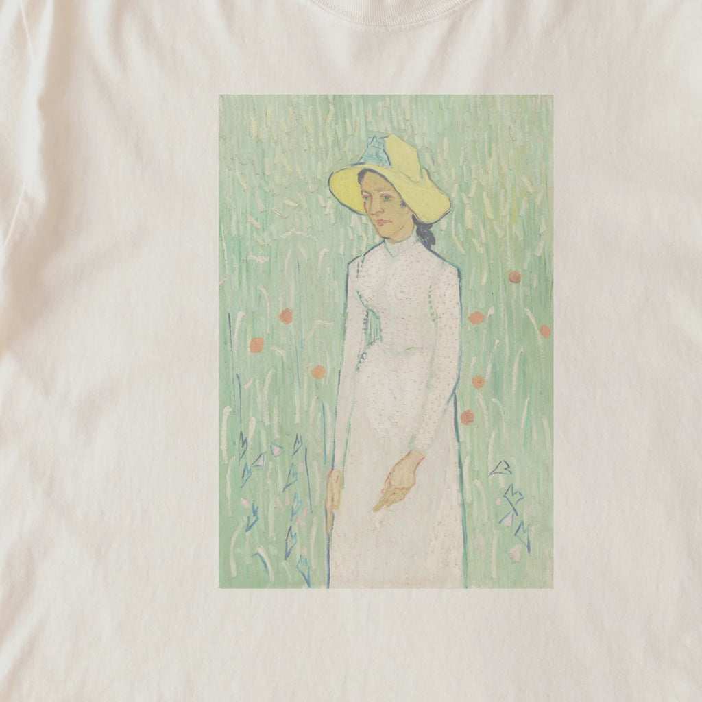 Vincent van Gogh — Girl in White (1890) Post-Impressionist Portrait Tee
