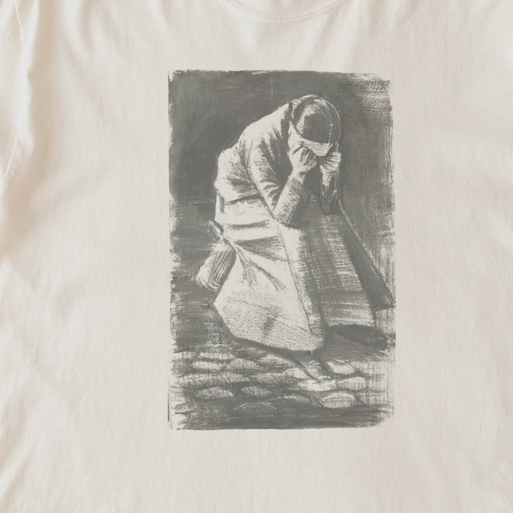 Vincent van Gogh — Weeping Woman Vintage Figure Drawing Tee