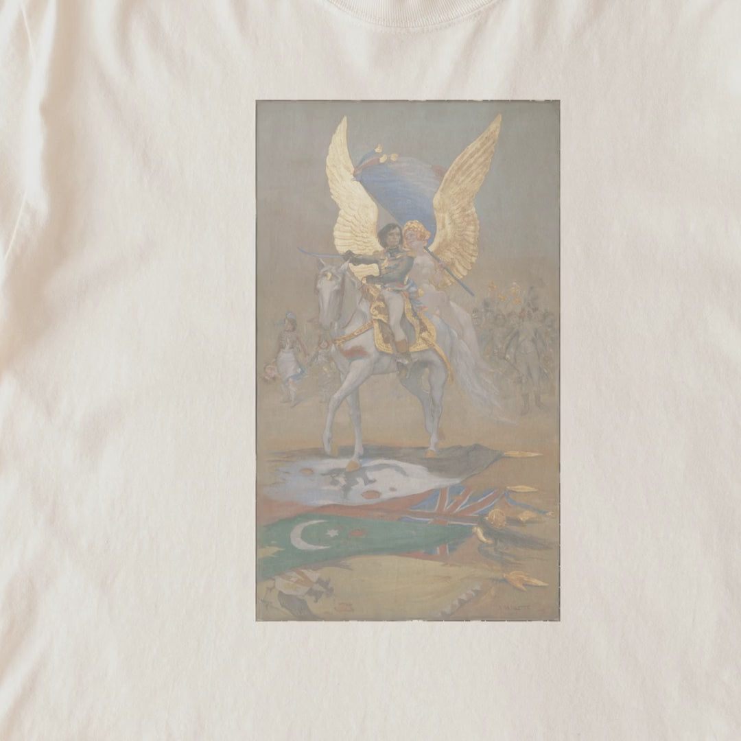 Adolphe Willette — À Bonaparte (ca. 1902) Symbolist Allegory Art Tee