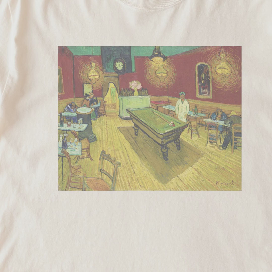 Vincent van Gogh — The Night Café (Le Café de Nuit) (1888) Post-Impressionist Art Tee