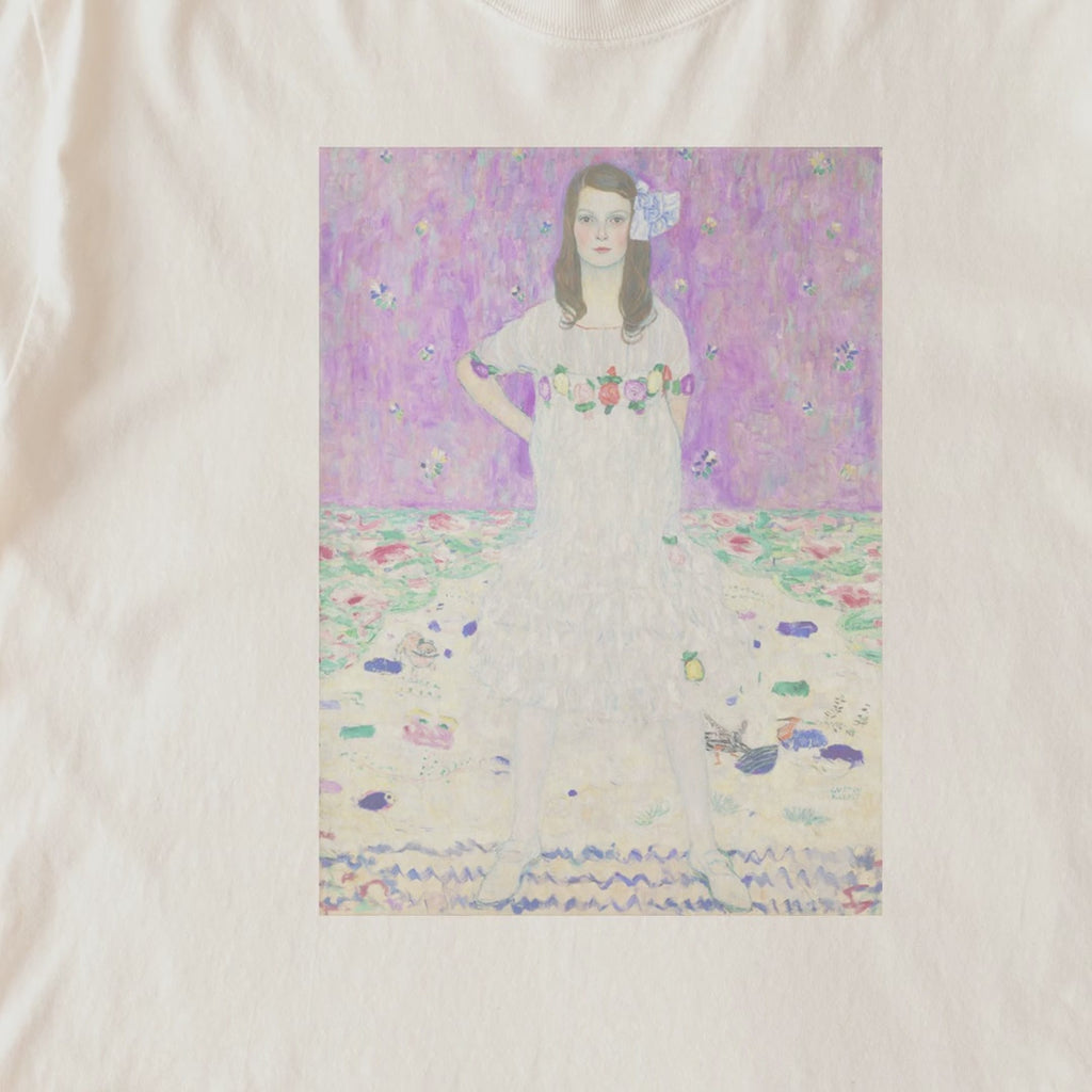 Gustav Klimt — Mäda Primavesi (ca. 1912–1913) Vintage Portrait Art Tee