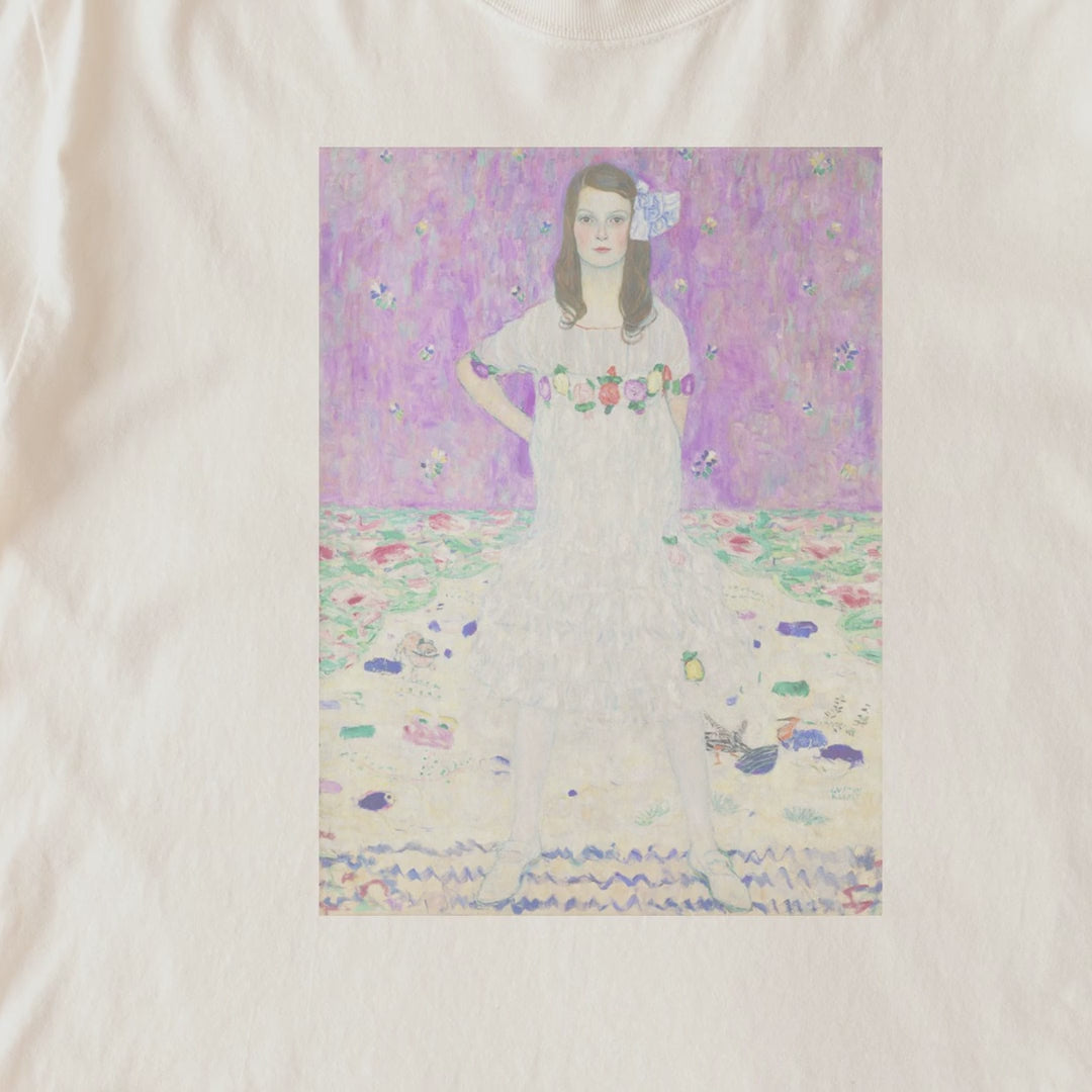 Gustav Klimt — Mäda Primavesi (ca. 1912–1913) Vintage Portrait Art Tee