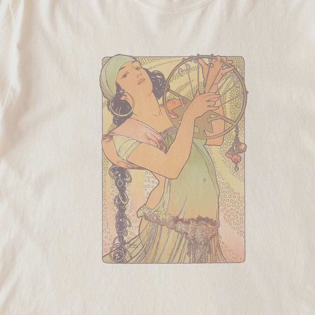 Alphonse Mucha — Salomé (1897) Vintage Art Nouveau Tee