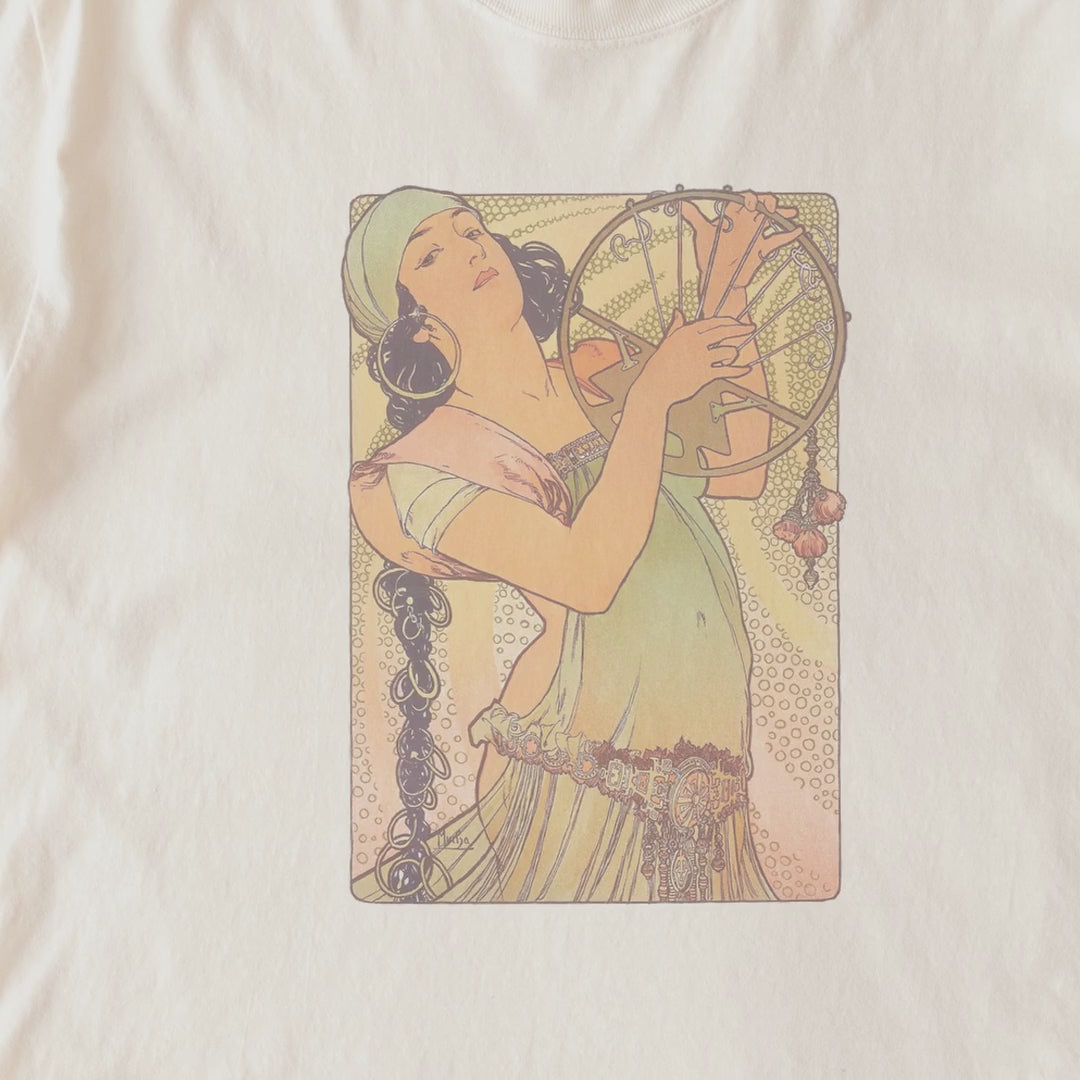 Alphonse Mucha — Salomé (1897) Vintage Art Nouveau Tee