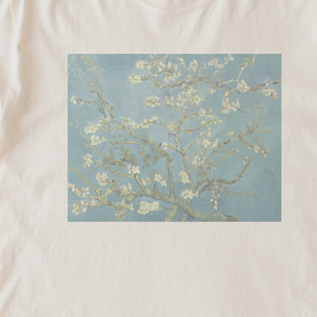 Vincent van Gogh — Almond Blossom (1890) Post-Impressionist Fine Art Tee